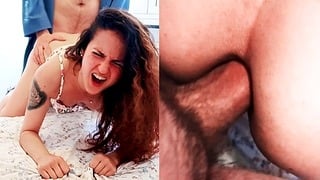Anal Creampie. Anal Destruction. She Asked Me To Open Her Ass