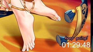 Anime Feet JOI To Push Your Feet Addiction Femdom, Domination, Feet Fetish, Degradation, Edging, C