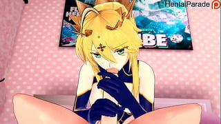 Artoria Pendragon Lancer Get Fucked Fate Grand Order Hentai