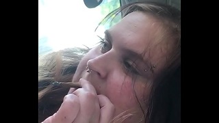 BBW Sucks Black Dick