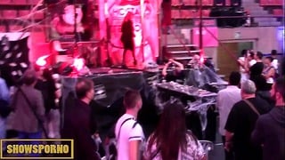 BDSM Fetish Show In Public
