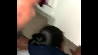 Big Booty Ebony Fucked Over