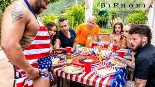 Biphoria – Hot Af 4Th Of July Bi Orgy Pool Party