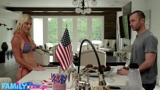 Familyxxx – Horny Big Tits Stepmom Gets 4Th Of July Fireworks In Her Pussy Sydney Hail