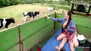 German Milf M. Sedcue To Fuck Outdoor By Stranger