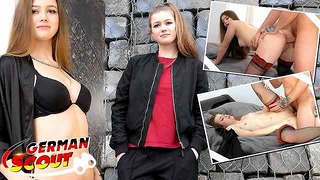 German Scout – Petite Teen Olivia Sparkle 18 I Pickup For Casting Fuck By Big Dick