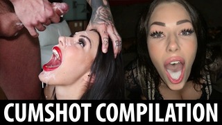 Good Sluts Don’t Dodge The Cum – Shaiden Rogue Facial & Cumshot Compilation