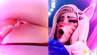 Hentai Ahri Kda 3D