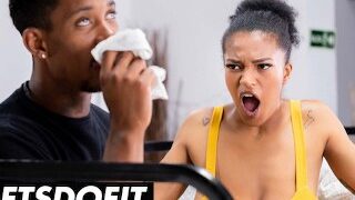 Hornyhostel – Big Tits Ebony Latina Tina Fire Caught Panty Sniffing Roommate