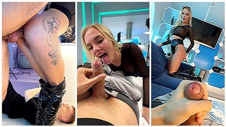 How Hard Anal Smed Behind The Scenes – A Blowjob From A Busty Blonde – Mila Ray & Oliver Trex Is Fil