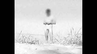 Huge Vintage Cock At A German Nude Beach