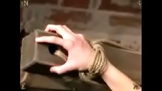 Hardcore BDSM and Mummification of Cute Blonde