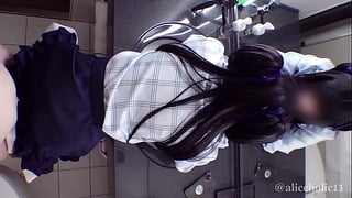 Japanese Cosplayer Hentai POV