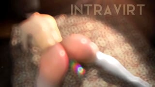 Korean Hottie Dildo 3D Hentai Animation
