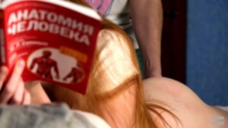 Learning Anatomy With A Redhead Schoolgirl From Russia