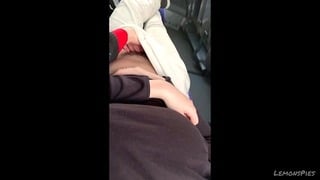Lesbians Playing On The Bus