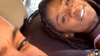 Lil D Picks Up Dreadhead Ebony Drives Her Around For Sex Pt 2