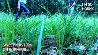 Lucky Exhibitionist: Handjob By Real Big Boobs Stranger Surprised By Huge Dick Flash, Public, Casual