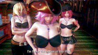 Monster Realm 2 : Pirate And The Beast Under The Sea 3D Honey Select