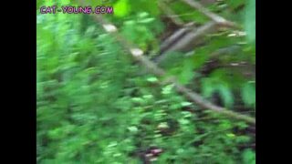Naked Asian Outdoors