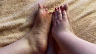 Oiled BBW Feet , Soles, Toes