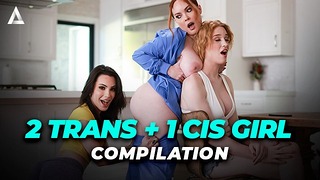 Compilation Of Trannies Threesome Fucking