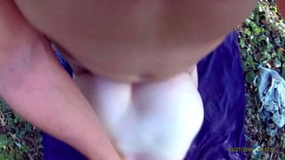 Outdoor PAWG POV Fuck And Cum Shot