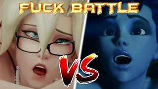 PMV Widowmaker Vs Mercy – Fuck Battle – Rondoudou Media