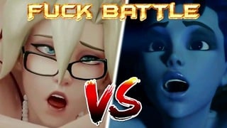 PMV Widowmaker Vs Mercy – Fuck Battle – Rondoudou Media