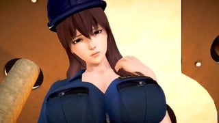 Policewoman Working With Love 3D Hentai 69