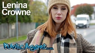 Public Agent Ginger Brit Lenina Crowne Fucks for Posh Villa