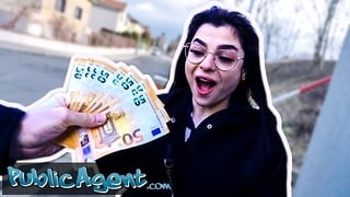 Public Agent Spends His Money On A Working Girl Who Gives Great Blowjob And Fucks Hard
