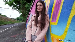 Public Agent – Very Cute College Teen Art Student With Natural Tits Studies A Big Dick Outdoors