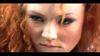 Redhead Audrey Anal In Stockings And Garter Belt