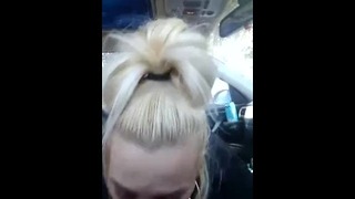 Sexy Street Bitch Picked Up For A Mouthful Of Cum