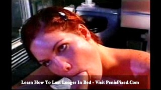 Silby Redhead Blows Out His Pipe, He Blows Out Her Chiminy