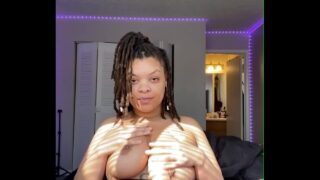 Slutty Ebony Webcam Show Anal Play