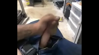 Solo Masterbation While At Work