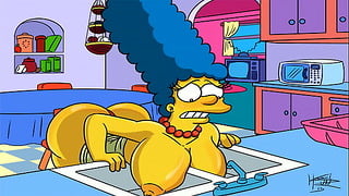 The Simpsons Hentai – Marge Sexy Gif