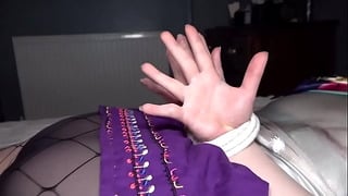 Amateur Homemade Bed Bondage