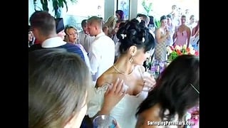 Wedding Whores Are Fucking In Public
