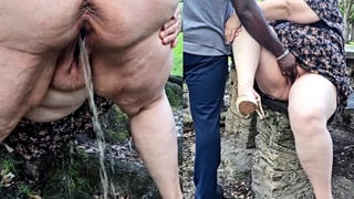 Jamdown26 – Me pissing at the park and getting my pussy fingered