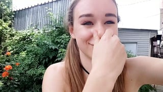 Girl Peeing Twice for Free