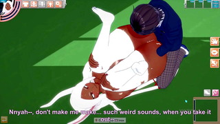 Big ass rabbit fucked to orgasm