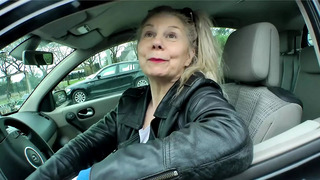 Granny Pisses Before Getting Fucked by a Big Black Cock