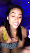 Tiktok live sexy girl Dow blouse and nipslip 4