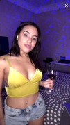 Tiktok live sexy girl Dow blouse and nipslip 6