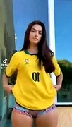 hot tiktok gal dancing