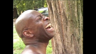 Busty MILF with Hairy Pussy Ass Fucked and Cummed in Mouth by Monster Black Cock Outdoors