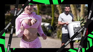 Sexy Teen Eden Sin Caught Shoplifting And Taken To The Backroom